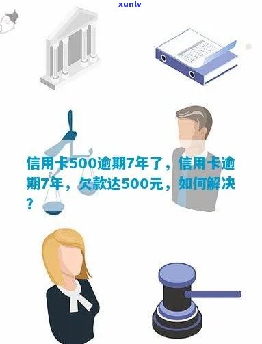 500信用卡逾期7年