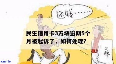 民生信用卡逾期9万：起诉、处理方式与利息详解