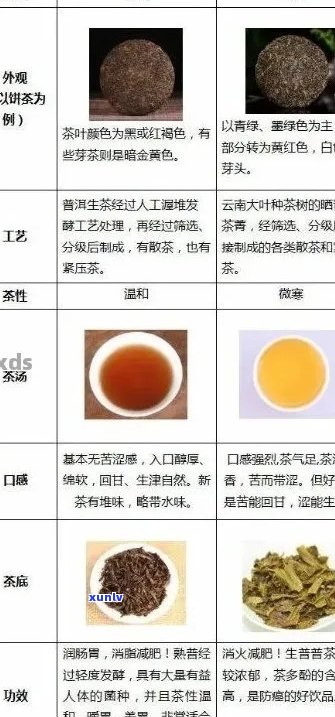 普洱茶的四大类别：生茶、熟茶、散茶与饼茶的深度比较