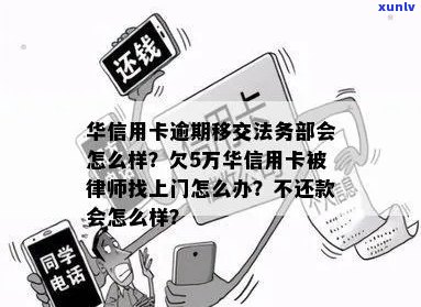 成都华信用卡逾期半年，律师上门催还欠款。