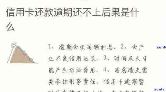 信用卡逾期后果详解：信用记录受损、利息累积、甚至诉讼