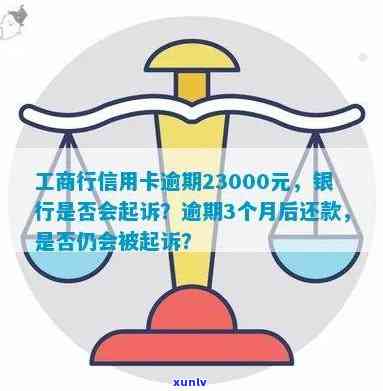 逾期一年未还款三千元工商信用卡，是否会面临法律诉讼？如何解决逾期问题？