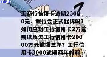 工商行信用卡逾期：3个月起诉、冻结解封及分期政策全解析