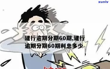 建设信用卡逾期无法分期