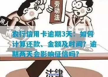 农行信用卡逾期怎么罚息