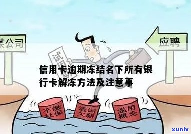 信用卡逾期导致银行冻结名下资金，如何解冻？。