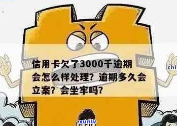 信用卡逾期3000元可能面临的法律后果与立案时长全面解析