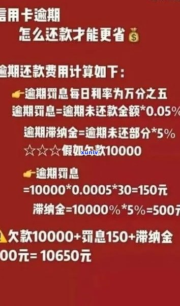 信用卡逾期利息算法详解：如何计算、影响及解决办法