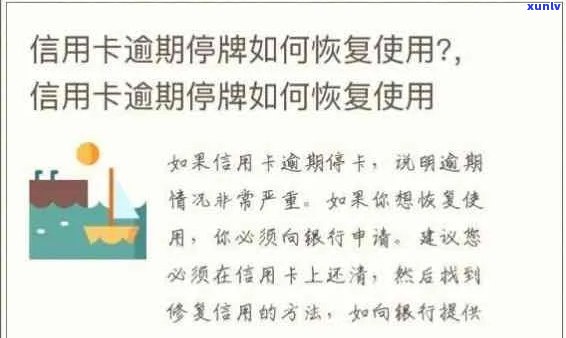 '邮政信用卡逾期停用恢复操作指南：如何处理？'