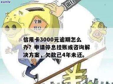 信用卡逾期3000元额度怎么办？如何补救信用损失和解决还款问题？