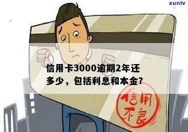 信用卡3000额度逾期一年要还多少利息和本金：后果与还款计算