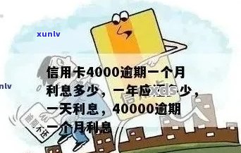 信用卡4000逾期两年：还款总额、后果与解决办法