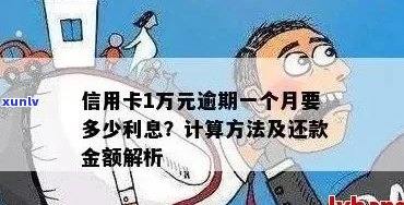 信用卡逾期利息计算 *** ：1万元逾期一天利息多少？