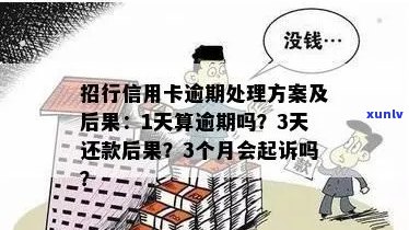 招行信用卡逾期：起诉周期、处理方案及利息减免，影响与协商分期还款