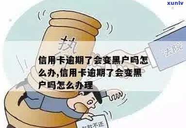 有信用卡逾期一年没事的吗？我信用卡逾期一年多了黑户了吗？