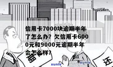 信用卡透支7000元，逾期半年未还款的风险与应对策略