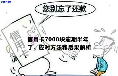 信用卡透支7000元，逾期半年未还款的风险与应对策略