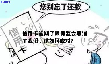 信用卡逾期了银保监会会怎么样处理？