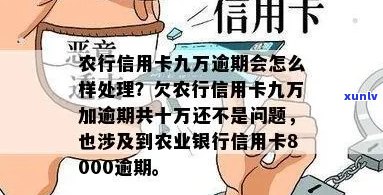 农业信用卡逾期10万