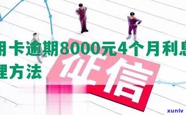 信用卡逾期8000多要求