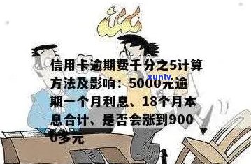 信用卡逾期5000元一个月的罚款与利息计算 *** ，如何避免逾期？