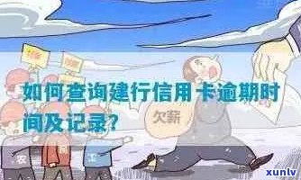 怎么查建行信用卡逾期记录查询进度和结果，以及联系 *** 和欠款金额。