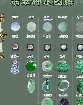 翡翠种水的详细分类：从不同颜色、质地和透明度了解翡翠的品质