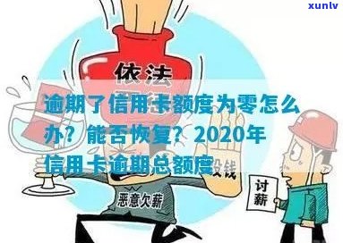 信用卡逾期后额度零了怎么办：2020年逾期总额度，如何恢复信用额度？