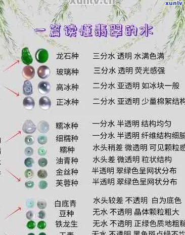 翡翠种水等级划分：价格及百科详解