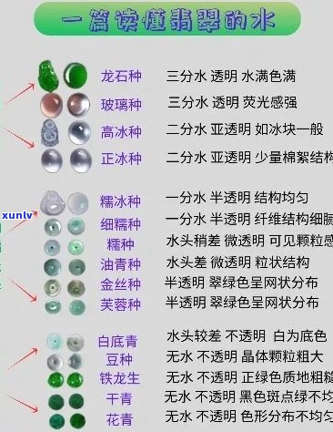 新「翡翠种水鉴别：专业技巧与各类分类 *** 详解」