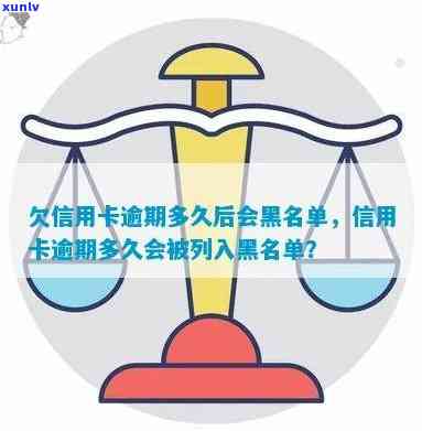 欠信用卡逾期多久后会黑名单 - 逾期后的影响及解决办法