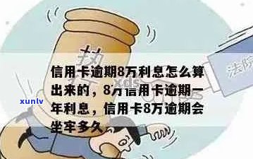 八万多信用卡逾期了