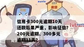 信用卡逾期还款300元后果分析：是否会影响信用评分及如何补救？