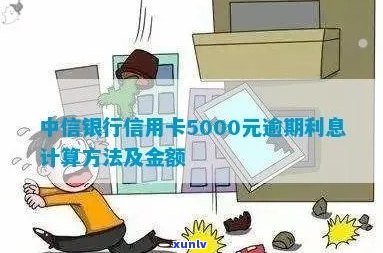 中信银行信用卡逾期还款：5000元逾期利息计算及解决方案全面解析