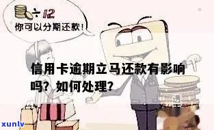 信用卡刚逾期立马还了会怎么样：逾期后还款的影响及处理建议