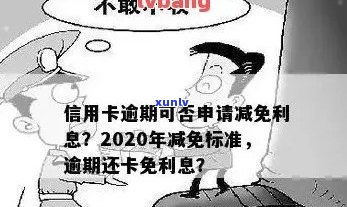 2020年信用卡逾期减免政策详解：标准、条件与流程