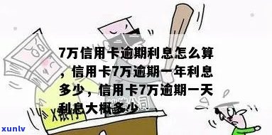 7万信用卡逾期一年了要还多少-7万信用卡逾期一年了要还多少利息