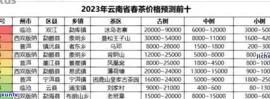 2023年普洱茶市场分析：价格走势、品质评价与购买建议