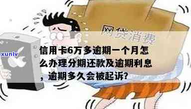 信用卡6万逾期1年利息计算与法律责任：逾期一天、一年罚息及起诉时长