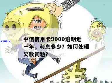 中信信用卡9000逾期近一年，还款难题如何解决？