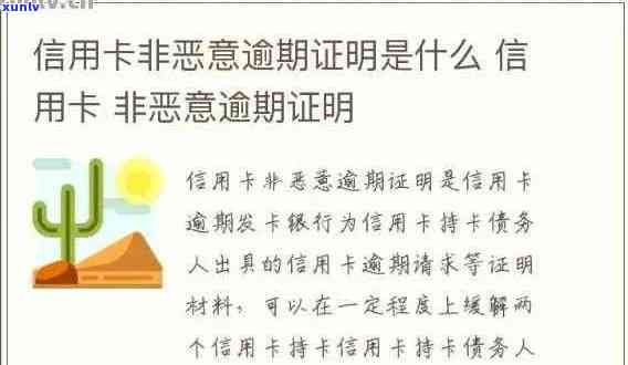 如何撰写信用卡非主观逾期证明以及相关问题的全面解答