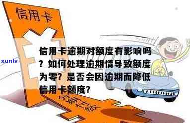 信用卡逾期额度降为零，是否会恢复？逾期后额度为零该如何处理？