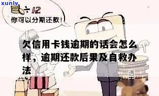 欠信用卡钱逾期的话会怎么样？如何处理和自救？