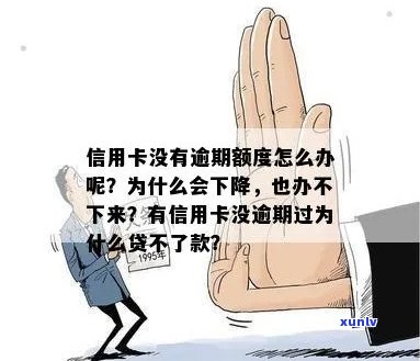 为什么信用卡没逾期额度会下降？没有逾期为什么信用卡不能分期？