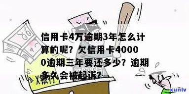 信用卡逾期4万3