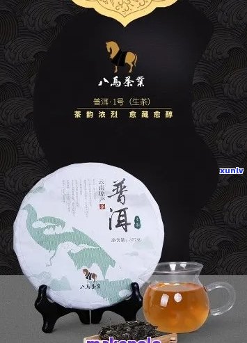 八匹马造型的普洱茶