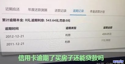 信用卡逾期23次房贷