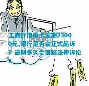 工商行信用卡逾期23000元：起诉、解冻、分期及清偿问题全解析