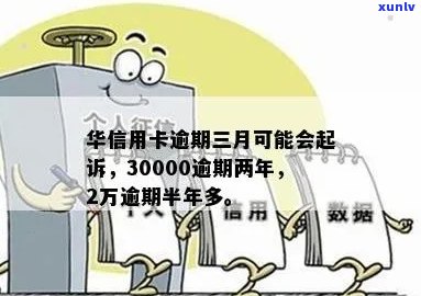 华信用卡逾期费率及相关后果：两万三逾期半年会怎样？