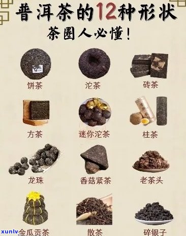 普洱茶干茶特点：形状、色、味，干货分享，介绍全面！